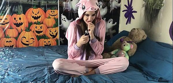  DDLG Baby Girls First Dildo Experience